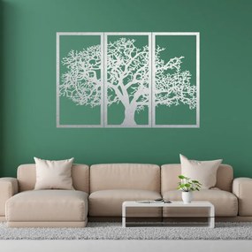 Drevený nástenný obraz Strom života: Sada 3 panelov | SENTOP PR0054