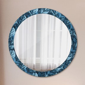 Okrúhle dekoračné zrkadlo s motívom Džungľa fi 90 cm