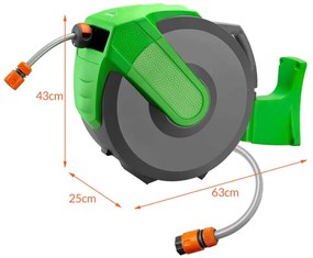 InternetovaZahrada Hadica s automatickým navijakom - 30m