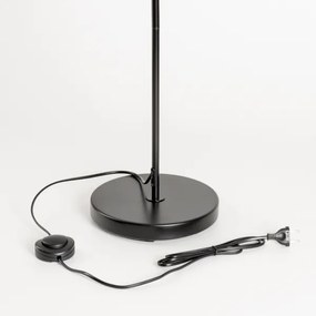 Brilagi - LED stojacia lampa CERIA 1xE27/40W/230V pr. 45 cm béžová/čierna
