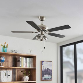 Starluna Anariki stropný ventilátor Ag/čierna