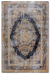 Vonkajší koberec v antracitovej a zlatej farbe 160x235 cm Martha – Villeroy&amp;Boch