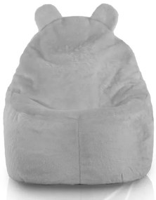 Kreslo pre deti Teddy Yeti sivé