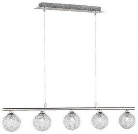 Paul Neuhaus 2790-55 - Luster na lanku WOMBLE 5xG9/28W/230V