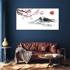 Skleneny obraz Ázijský horský atrament