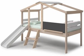 Detská posteľ bogan 90 x 190 cm biela MUZZA