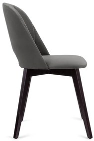 Jedálenská stolička BOVIO 86x48 cm šedá/buk