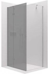 CERANO Cerano, pevná sprchová zástena pre dvere Marino a Volpe 90x190 cm, 6mm číre sklo, chrómový profil, CER-CER-420258