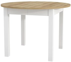 Skladací stôl Indus 02 105/240x105cm dub riviera/biela