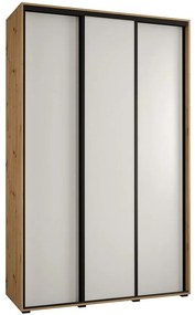 Skriňa 45 Canaris 1 170 artisan/biela/čierna