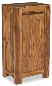 furniture-nabytek.cz - Masívna kúpeľňová skrinka pod umývadlo Leeston z palisandru, lakovaná, hnedá – 42×30×80 cm