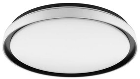 Čierne LED stropné svietidlo SELUCI – EGLO