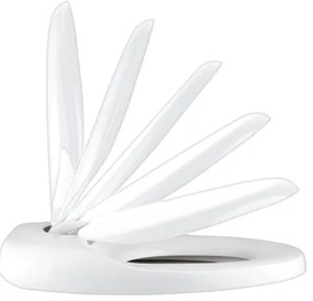 WENKO 110003100-WC sedadlo 35,5x38 cm biela