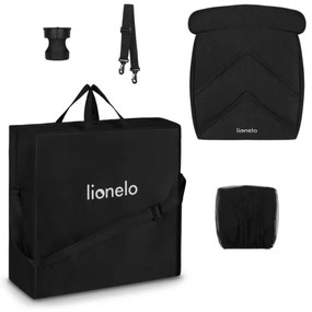Lionelo - Športový kočík CLOE čierna/zlatá