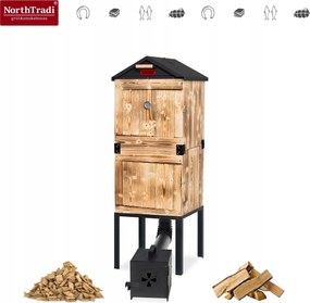 TRENDIE Udiareň XXL drevená s kovovou strechou