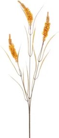 Umelá kvetina Vetva pšenice 75 cm, žltá%