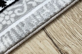 Koberec GLOSS 8490 52 Ornament - slonia kosť, sivý