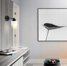 BERGE LED nástenné svietidlo 1xE27 KÚBIK WHITE