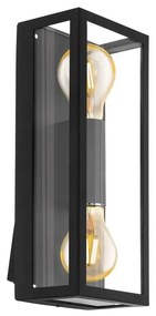 Eglo 98273 - Vonkajšie nástenné svietidlo ALAMONTE 2xE27/60W/230V IP44