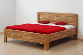 BMB ADRIANA FAMILY - masívna dubová posteľ 90 x 200 cm, dub masív