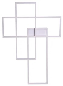 LED nástenné svietidlo Quadratus biele