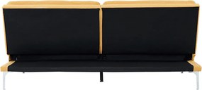 TEMPO KONDELA Kenza rozkladacia pohovka horčicová