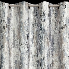 ZATEMŇOVACÍ ZÁVES NA KRÚŽKOCH MALIA 140X250 CM VZOROVANÁ