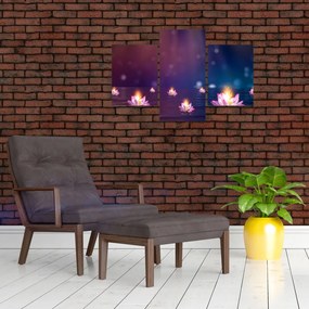Obraz - Čarovné lekná (90x60 cm)