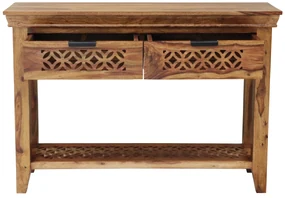 furniture-nabytek.cz - Toaletný stolík drevený z masívu palisander 110x76x35