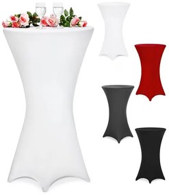 InternetovaZahrada Poťah na barový stôl Ø70 cm - biely