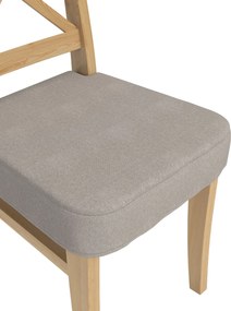 Sedák na stoličku Ingolf farba produktu béžová látka zapletaná