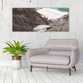 Obraz - Cesta k smaragdovému moru (120x50 cm)