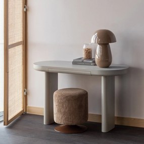 Béžový konzolový stolík 50x120 cm Mael – WOOOD