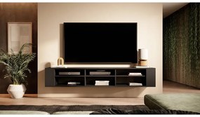 TV skrinka/stolík Walker 175  (čierna). Vlastná spoľahlivá doprava až k Vám domov. 1098703