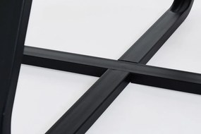 Dizajnový konferenčný stolík Valenzuela 80 cm vzor dub