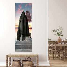 Gario Vešiak na stenu Západ slnka nad jazerom Rozmery: 25 x 70 cm