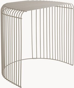 Kovový pomocný stolík Curva