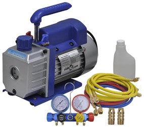 Jednoúrovňové vákuové čerpadlo so 4-cestným potrubným meradlom