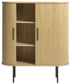 Dizajnová skrinka Vasiliy 118 cm prírodný dub