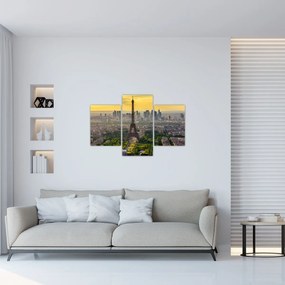 Obraz - Panoráma Paríža (90x60 cm)