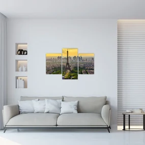 Obraz - Panoráma Paríža (90x60 cm)