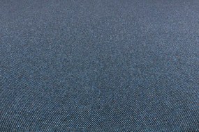 Metrážny koberec RUBIN modrý