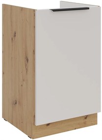 Kuchynská skrinka Solea cashmere/artisan 50ZL 1F BB