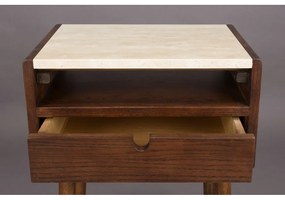 Hnedý nočný stolík Arda – Dutchbone