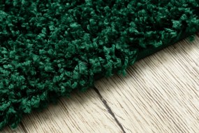 Koberec SOFFI shaggy 5cm zelená Veľkosť: 70x300 cm