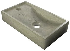 Indera Bubalus Cream 57071 Kamenné umývadlo