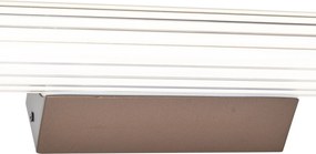 Retro nástenné svietidlo bronzové 80,4 cm vrátane LED IP44 - Coco