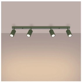 Zelené bodové svietidlo 6,5x81 cm Gleam – Sollux