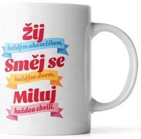 Sablio Hrnček Ži, Smej sa, Miluj - 200 ml - espresso
