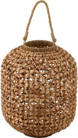 Lucerna z vodného hyacintu v prírodnom prevedení Lena M - Ø 37 * 45 cm